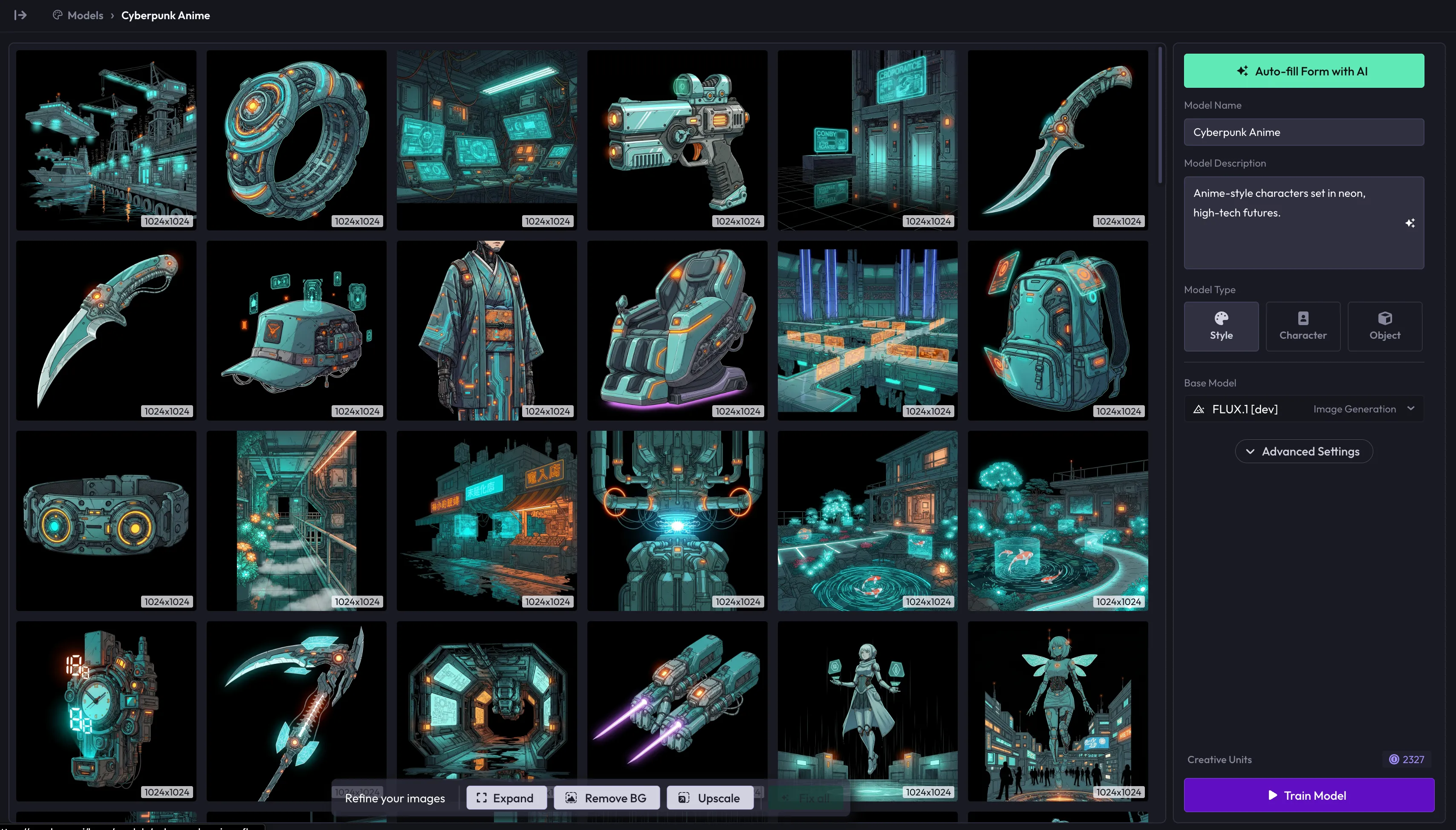 Custom Model Training