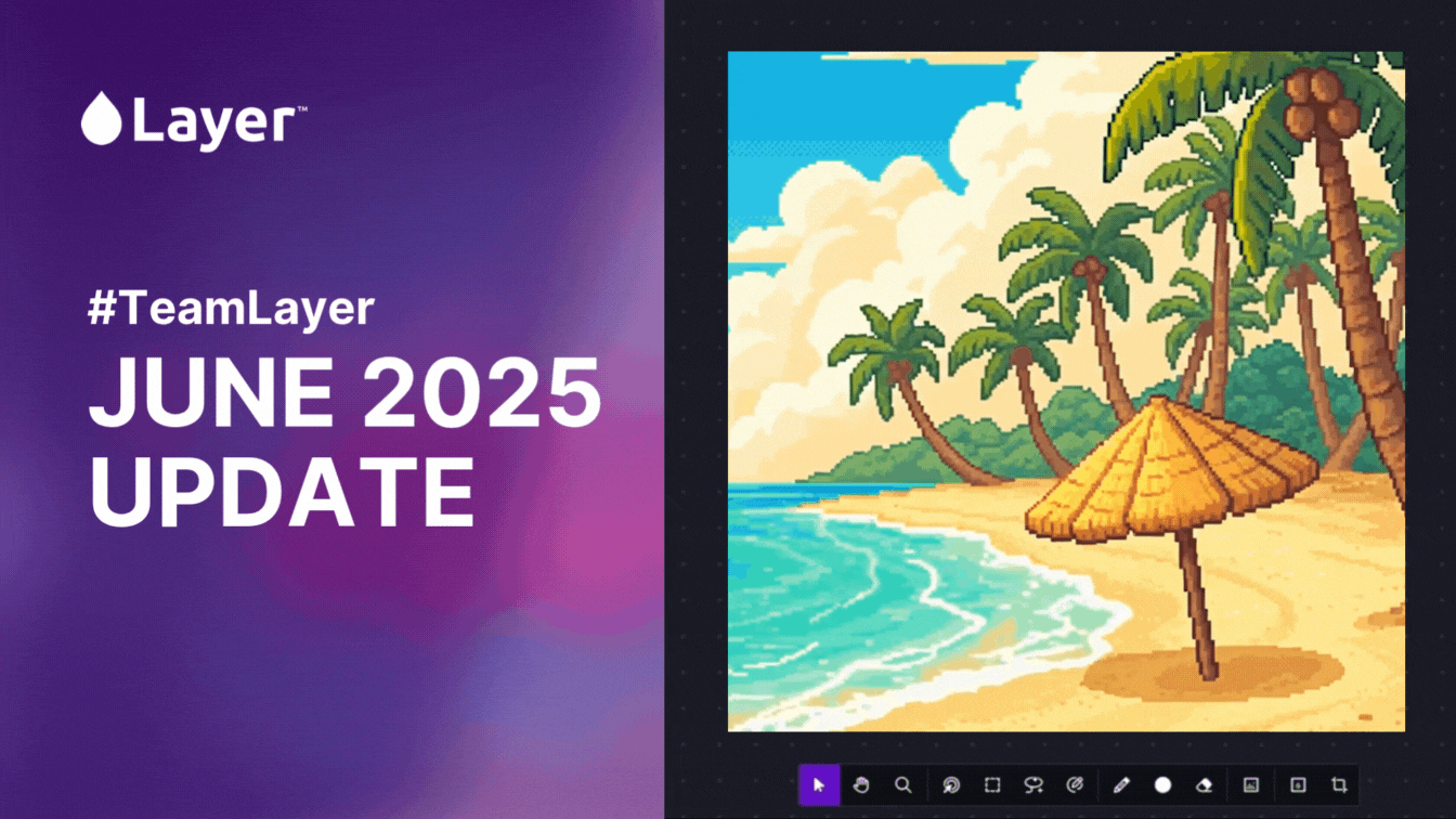 Layer Update (June ‘25) - Summer sounds with Audio gen 🌞🎶