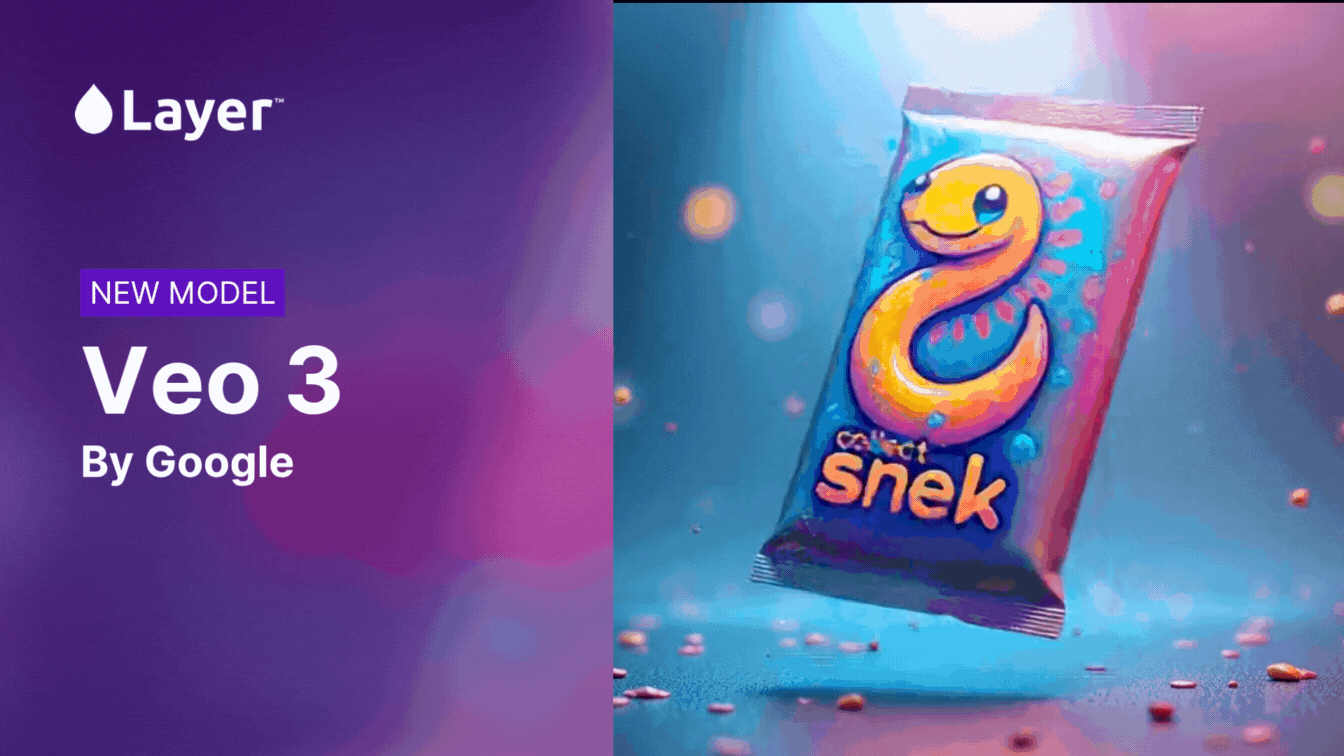 Veo 3 by Google - now available on Layer