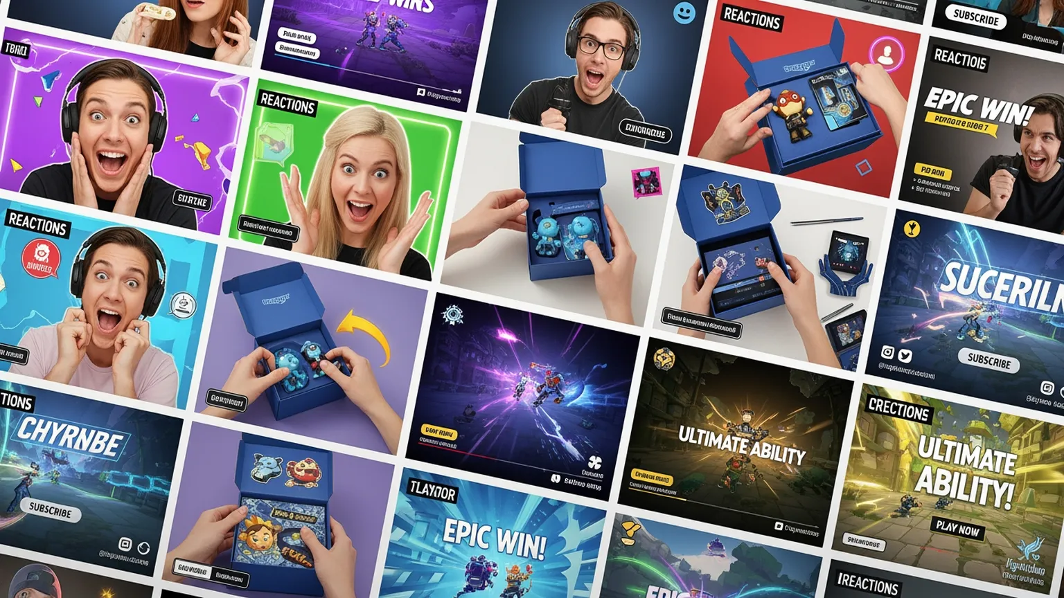 AI Influencer Creative Kits for Mobile Games