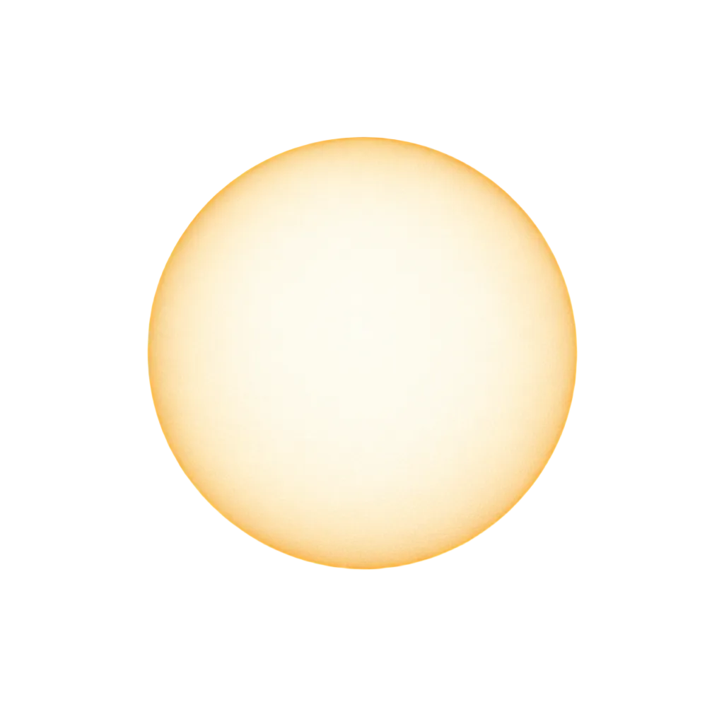 F-class: a yellow-white sun