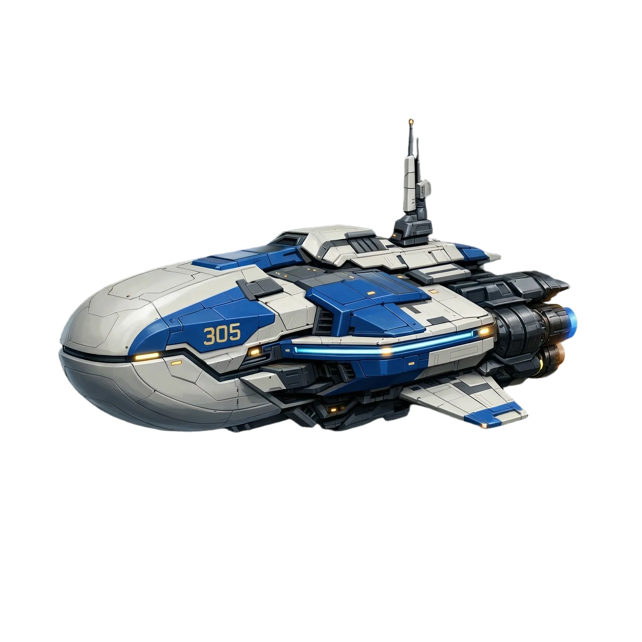 One of the earliest variants of a base ship you come across in Galactic Conflict