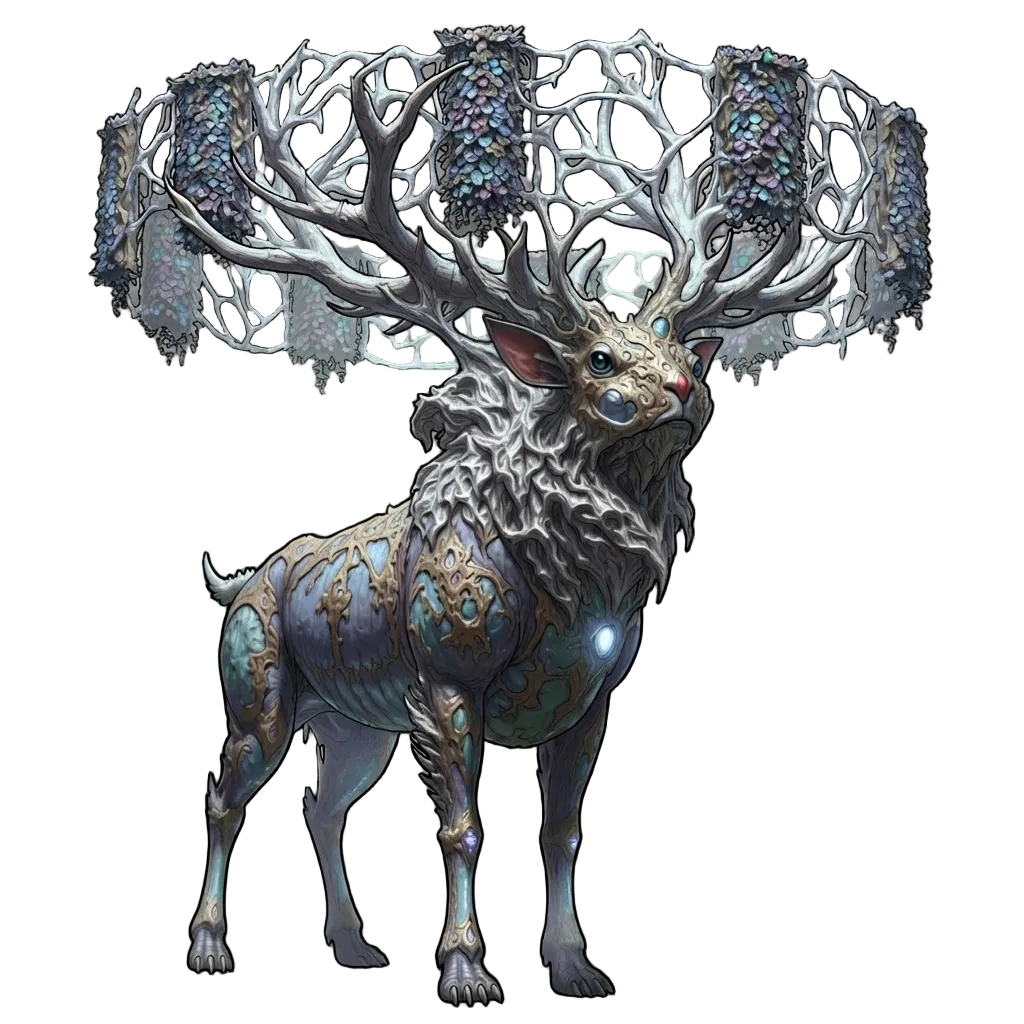 Crownstag: A grassland apex creature