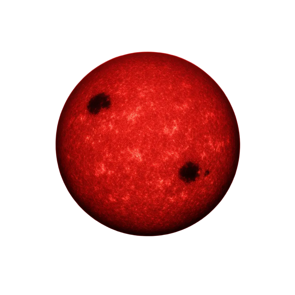 M-class: a cool red dwarf