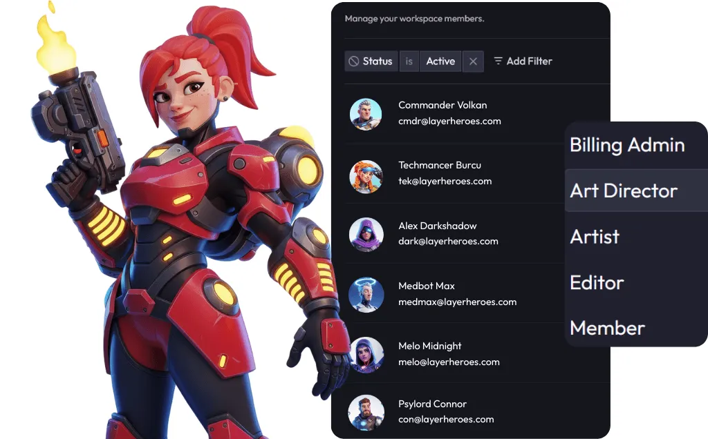 Stay organized as a team