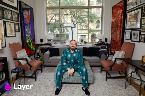 Sarp Kerem Yavuz opens his first AI-photography exhibition using Layer AI
